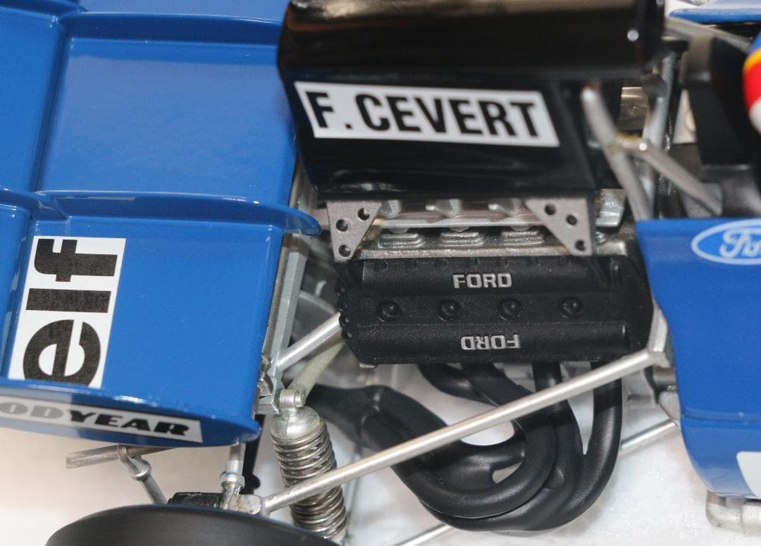 ポールズ・モデル１／１８ ティレル フォード 00３　1971年　セベール 仕様