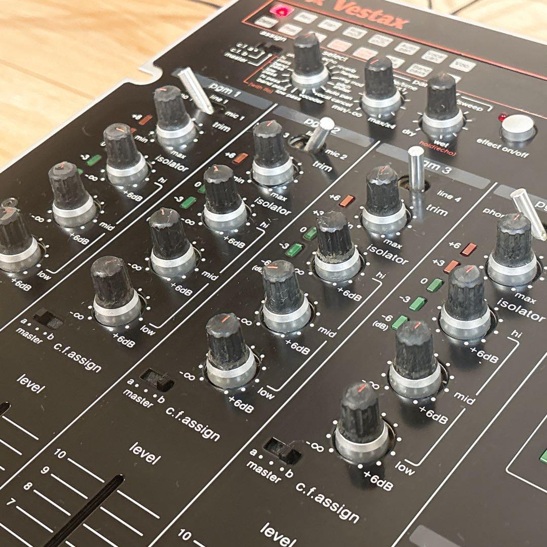 【即日発送】 Vestax PMC-280 DJミキサー 4チャンネル 通電OK