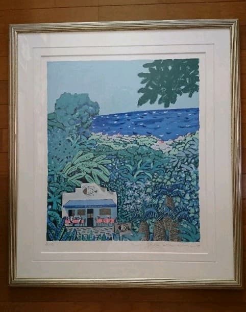 絵画 シーフード レストラン