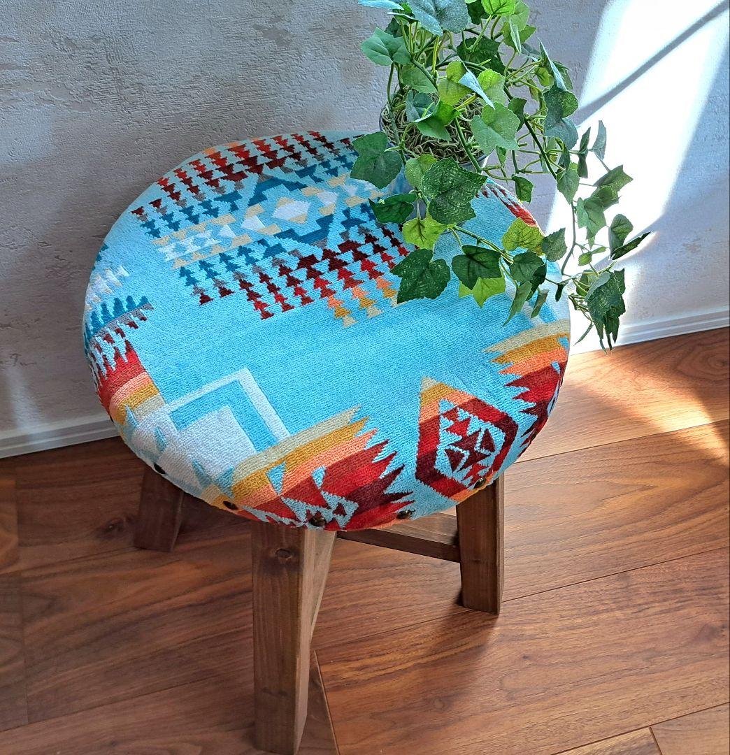 スツール おしゃれ 新築祝い ペンドルトン 木製 イス