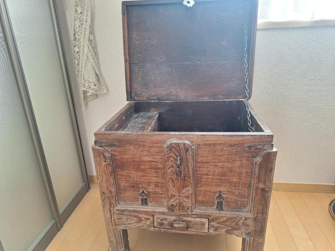 Vintage　キャスター付き　中棚