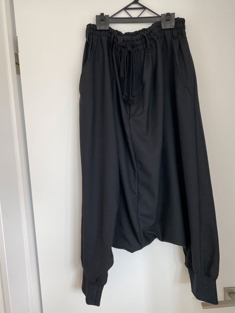 Ground Y サルエルパンツ ブラック