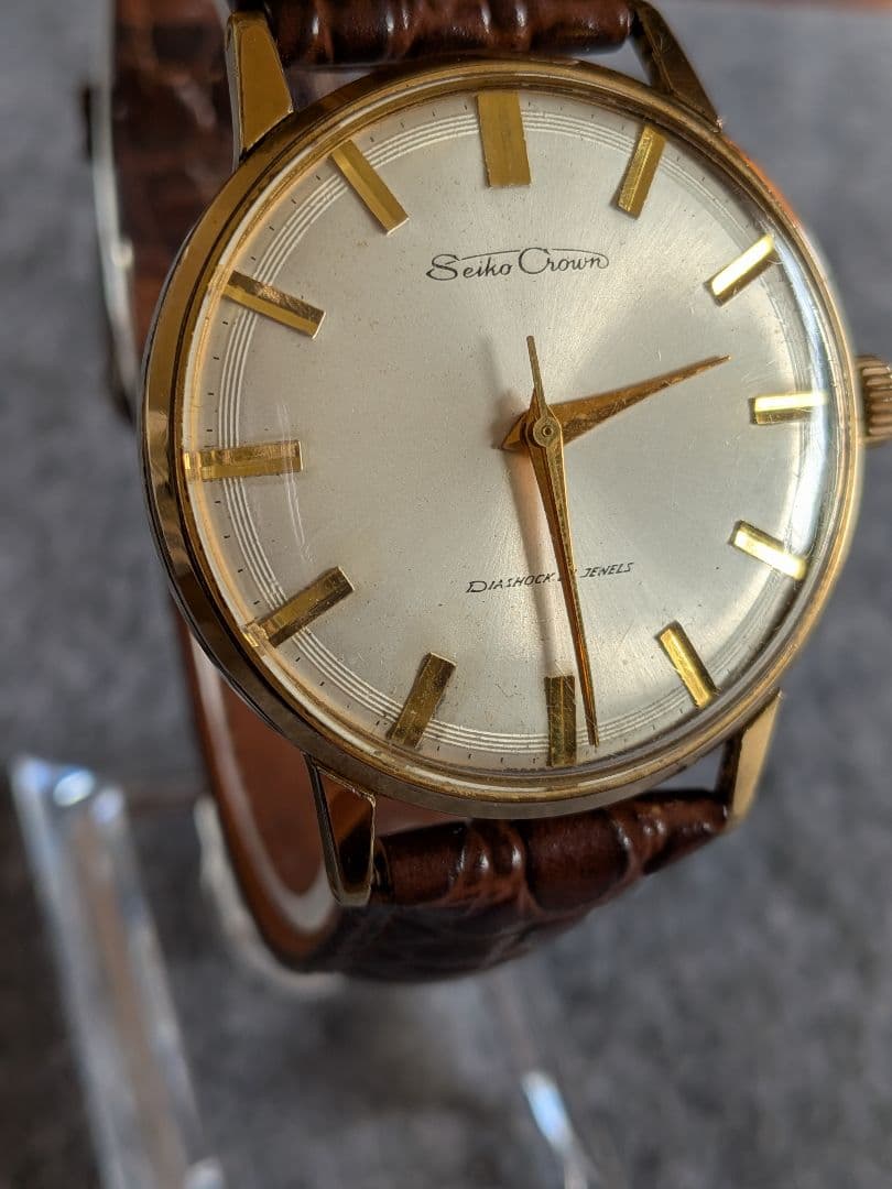 セイコー　クラウン　２１石 手巻き　稼働　SEIKO　メンズ