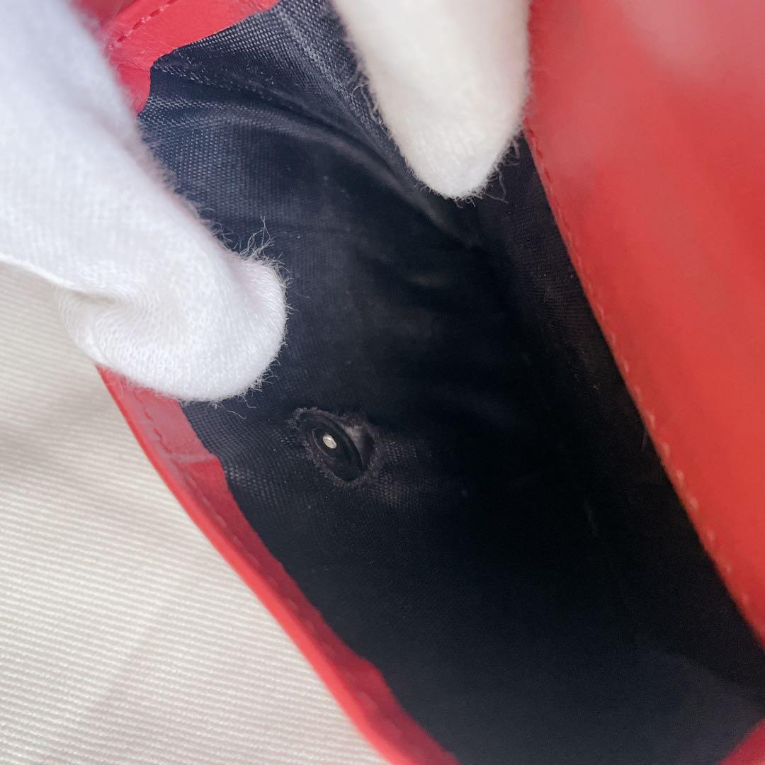 FENDI 二つ折り財布　フェンディ モンスター　バグズアイ折り財布　ウォレット