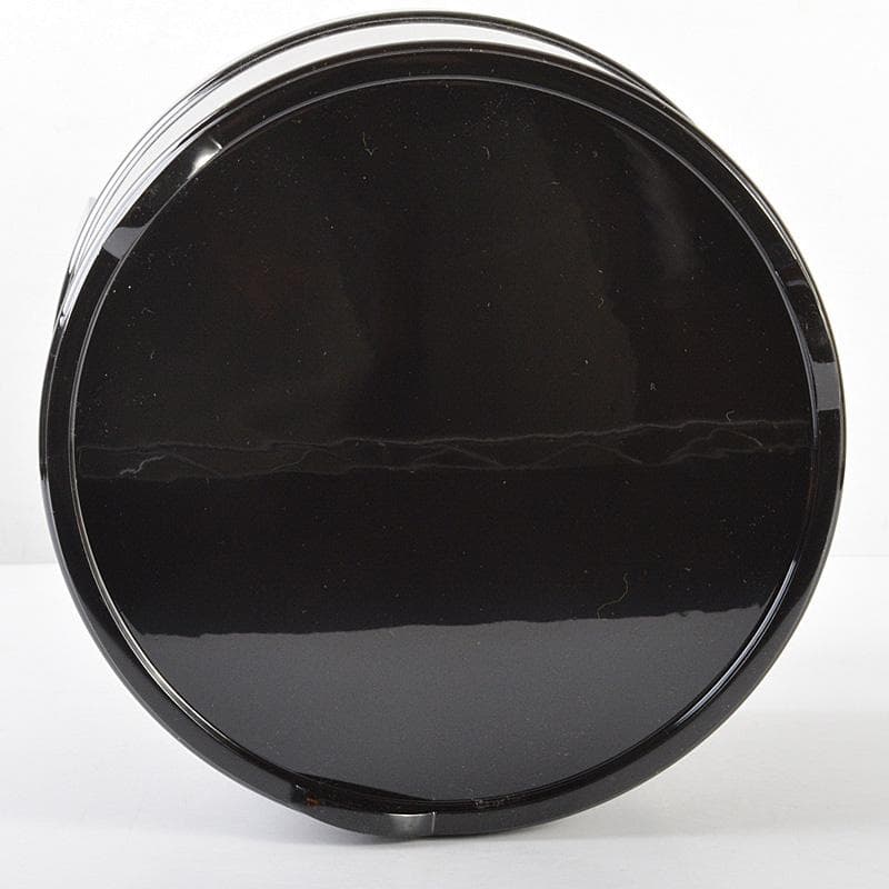 茶道具　輪島塗　塗師　浜崎貞鳳作　真塗　手桶　共箱　V　R5665C