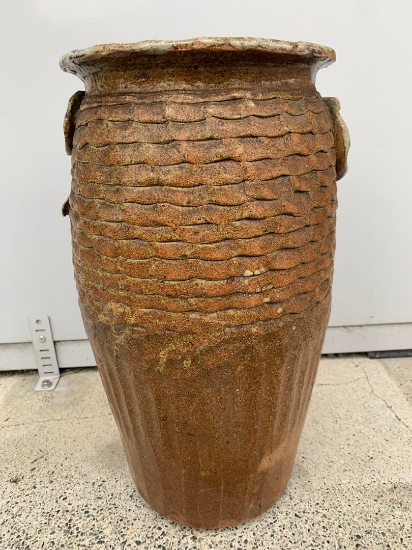 信楽焼　傘立て　花器　壺　花瓶