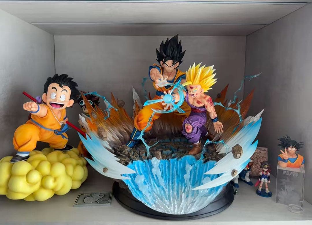 ドラゴンボール 孫悟空 ガレキ ガレージキット スタチューX③②①