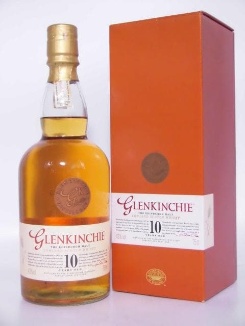 【L2】グレンキンチー10年 00年代 旧ボトル 正規品 箱付 750ml