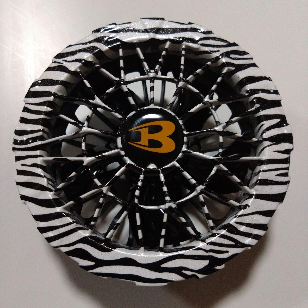 haniker　バートル AC09-1（24V）虎柄　パールホワイト＋ラメ