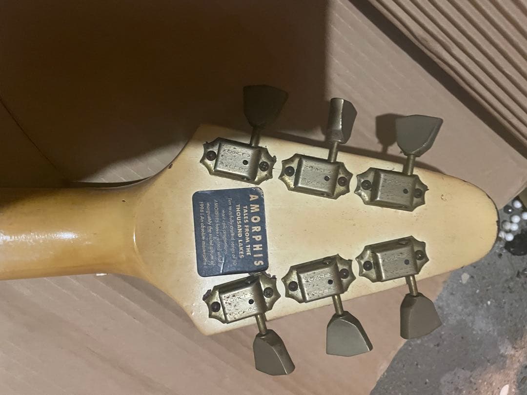 G*&様 Flying V エレキギター クリーム色