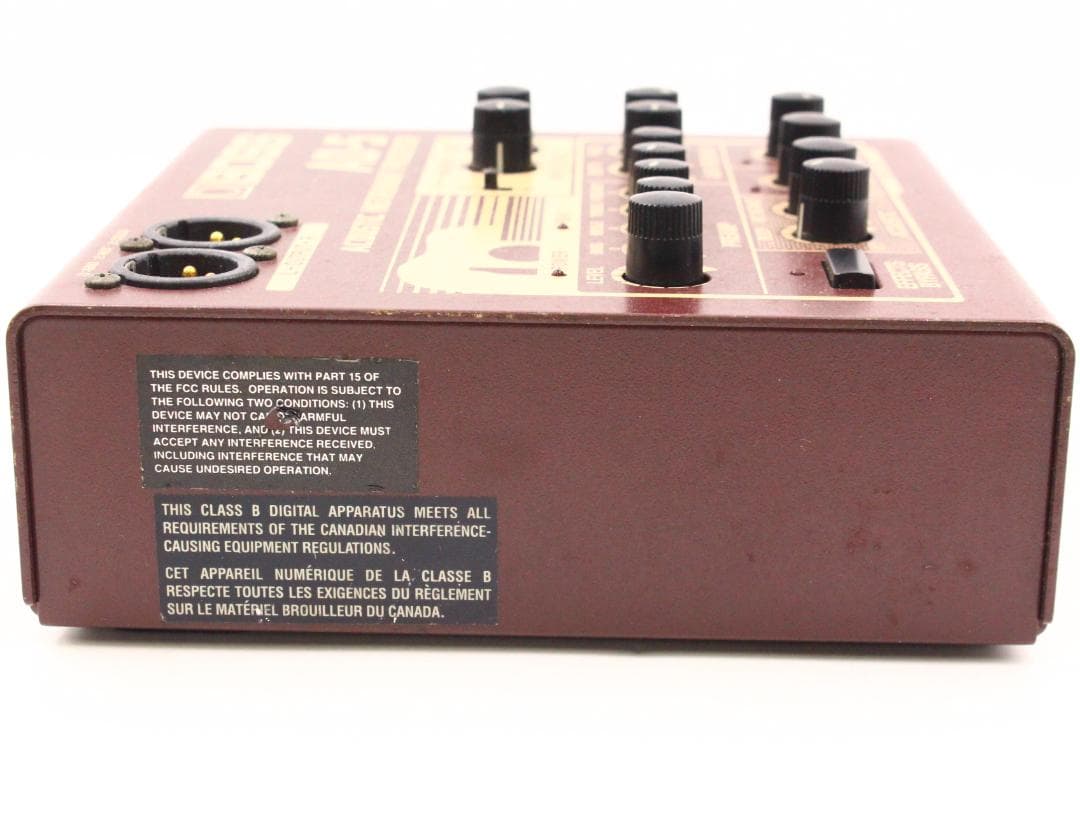 ▲BOSS AD-5 アコースティック楽器プロセッサー