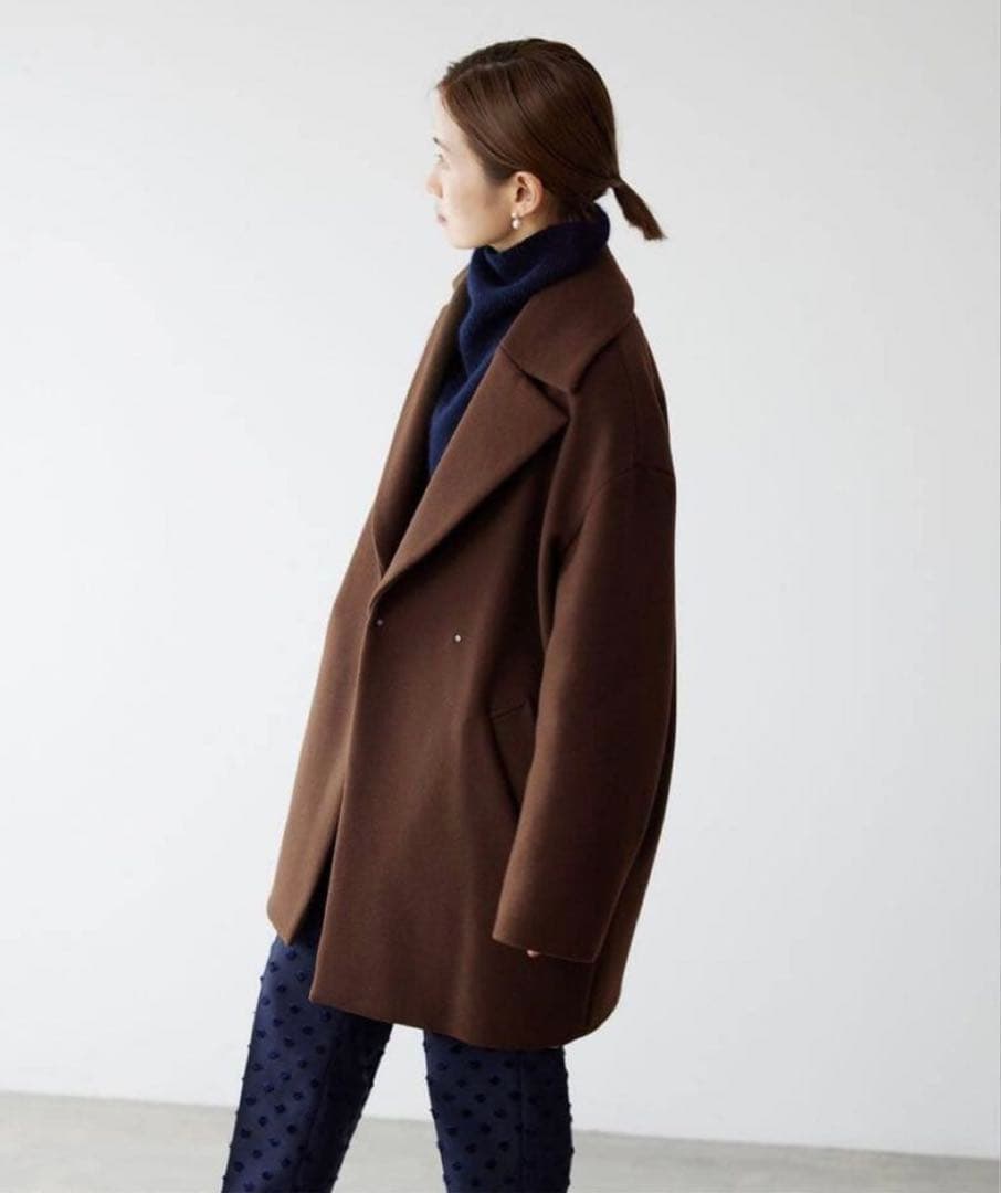 *美品* IENA MANTECO マンテココクーンコート 36