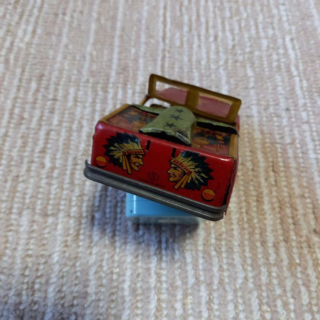 ブリキのミリタリー　当時物　ジ一プ　米軍　アンティーク　レトロ