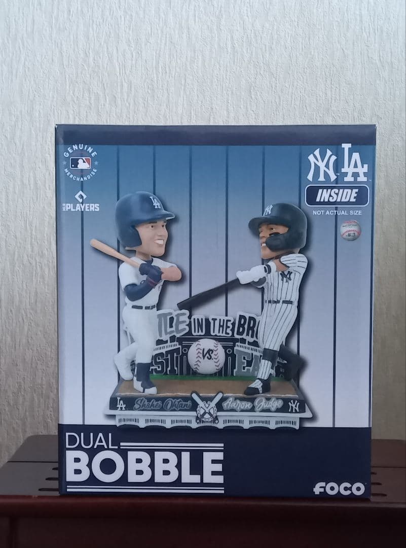 新品☆５２４個限定　シリアルナンバー付 大谷翔平＆アーロンジャッジボブルヘッド