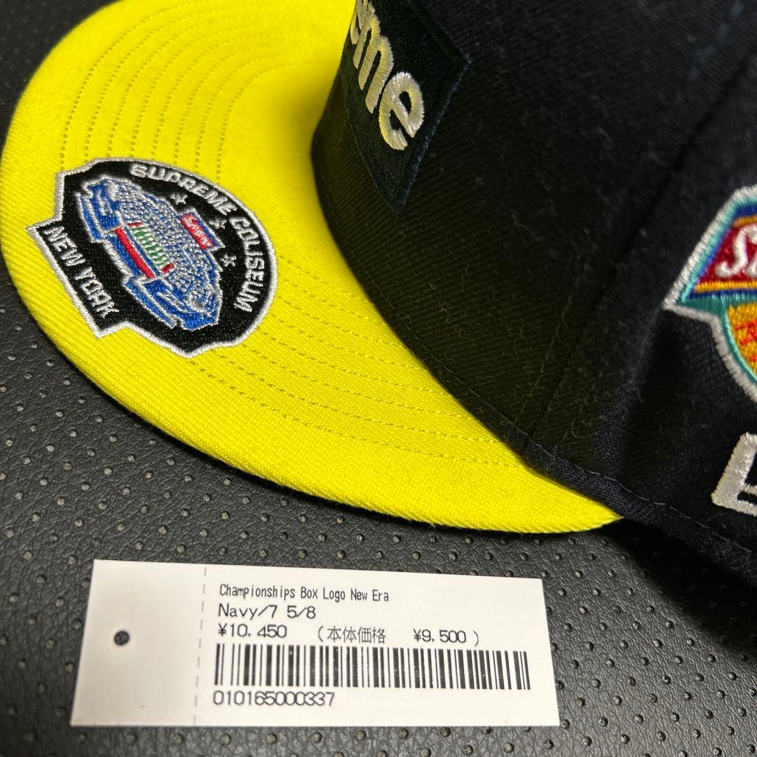 Supreme×NEW ERAキャップ23FW Week15 チャンピオンシップ