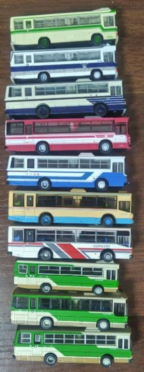 バスコレクション まとめ売り 月刊バスコレクション 無塗装 バスコレ