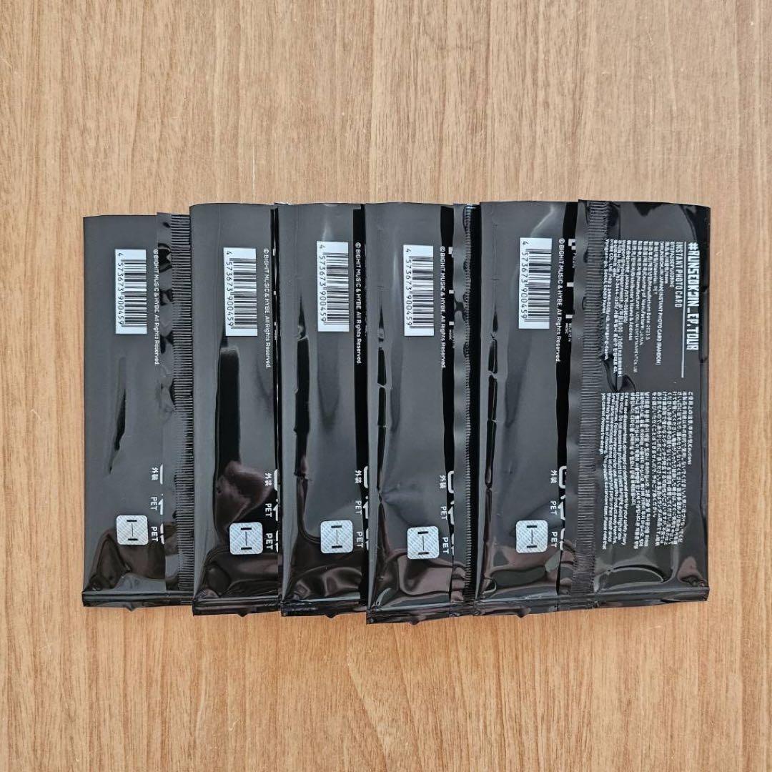 5セットコンプRUNSEOKJIN in JAPAN INSTANT PHOTO