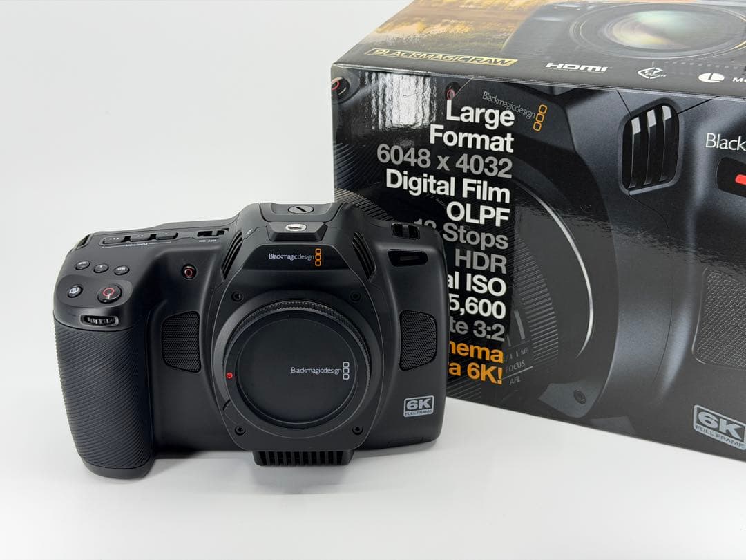 Blackmagic Cinema Camera 6K Davinch無、おまけ