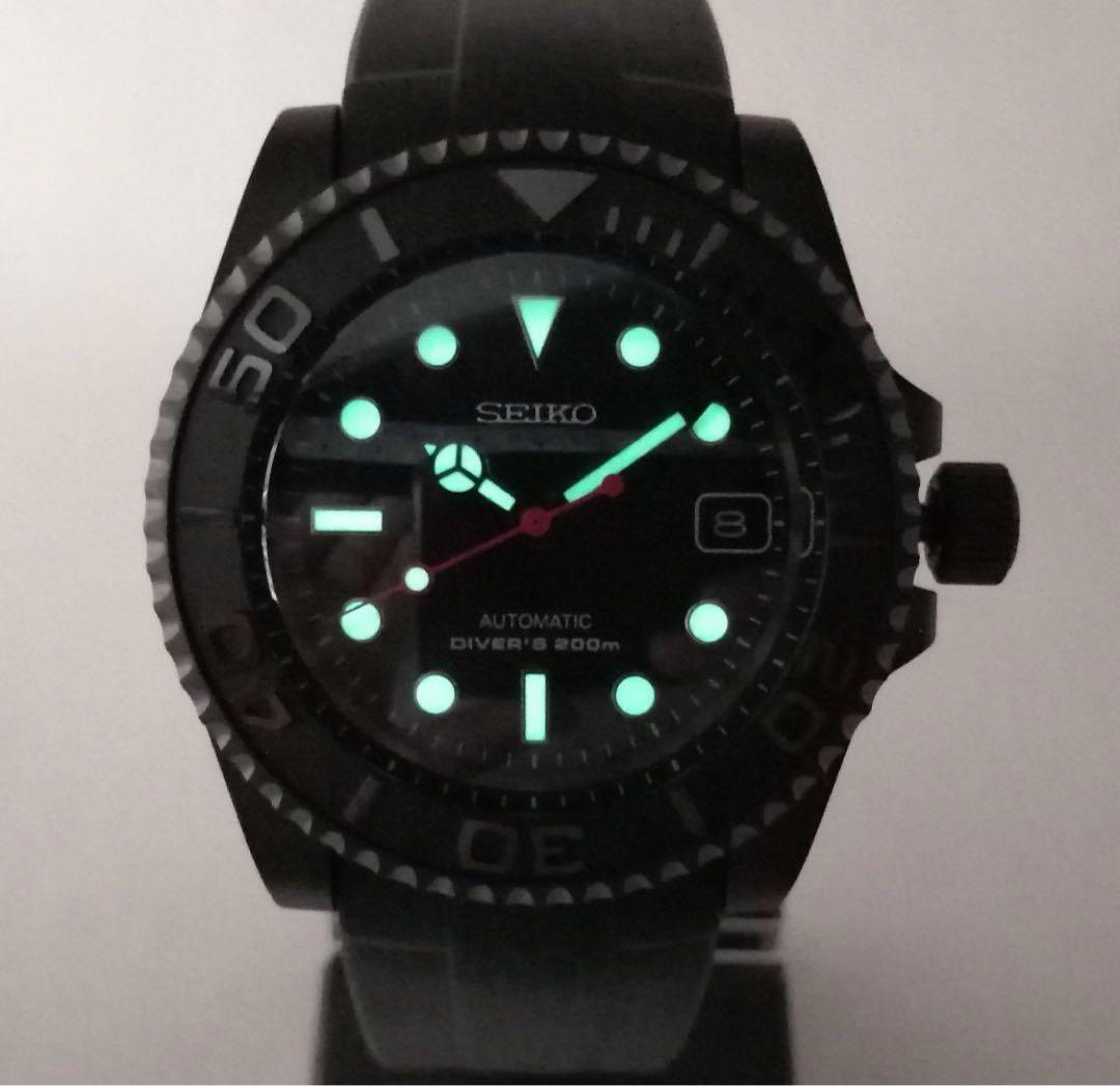 ジャンク品‼️自動巻き ブラック箱無し