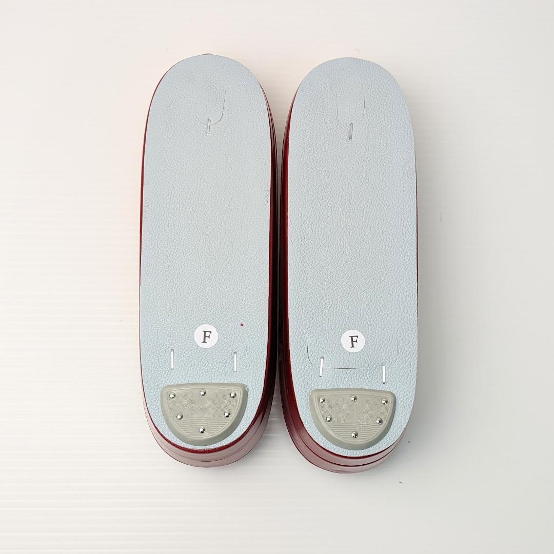 草履バッグセット 振袖 帯地 赤 桜 フリーサイズ w48-6