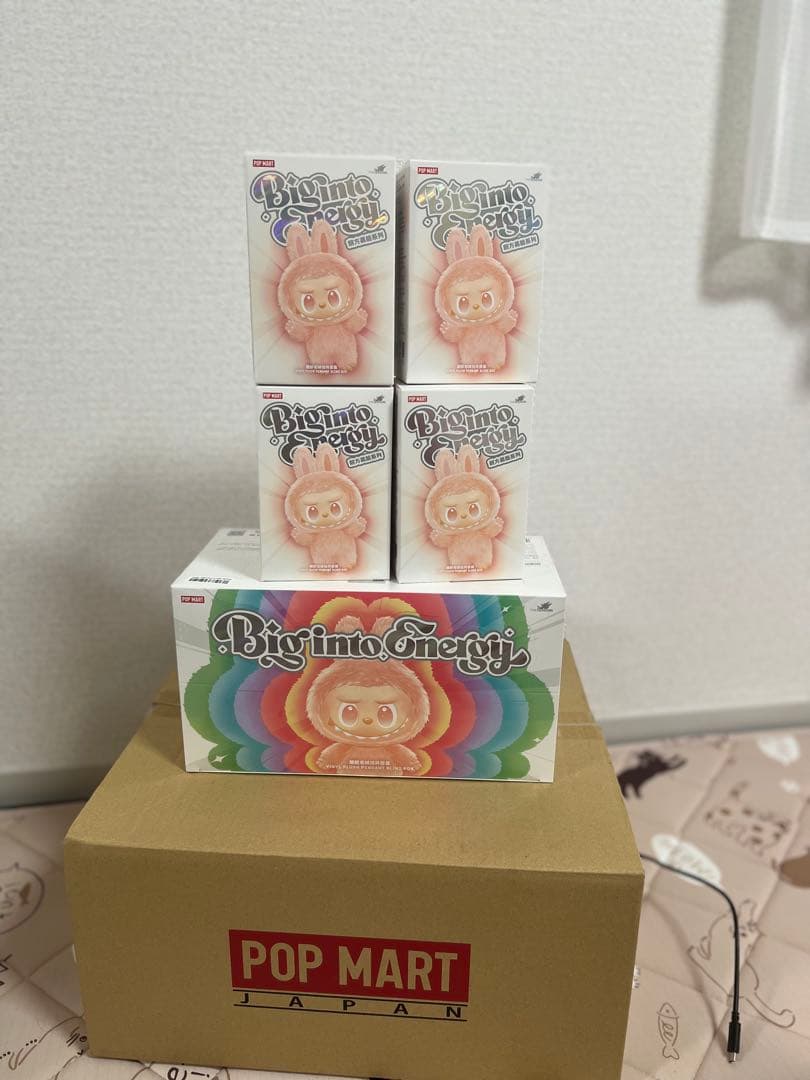 POP MART Big into energy ぬいぐるみ 6個セット