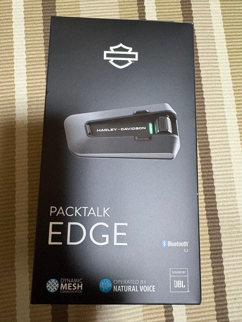 [美品]cardo PACKTALK EDGE インカム ハーレーダビッドソン