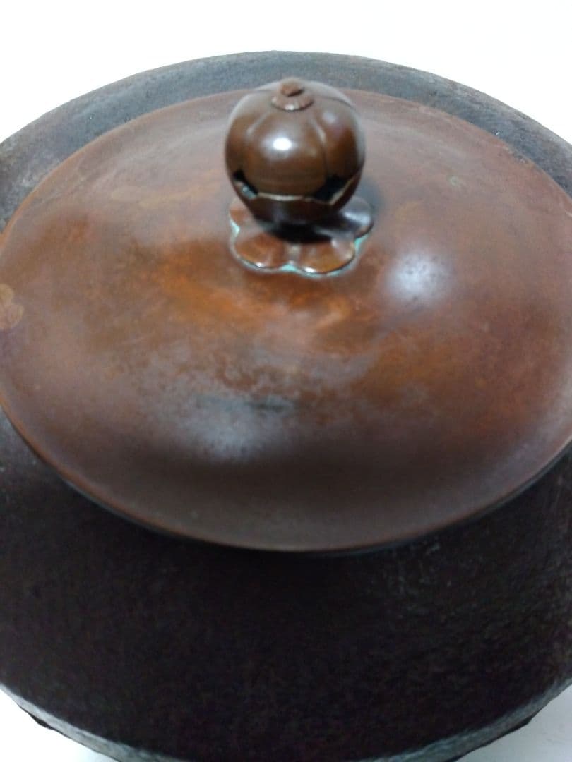 橋本辰敏造 茶道 茶釜 風炉釜