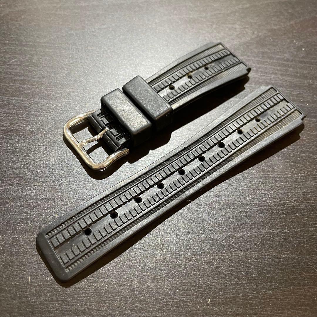 希少 CITIZEN シチズン チャレンジダイバー ラバーベルト ブラック