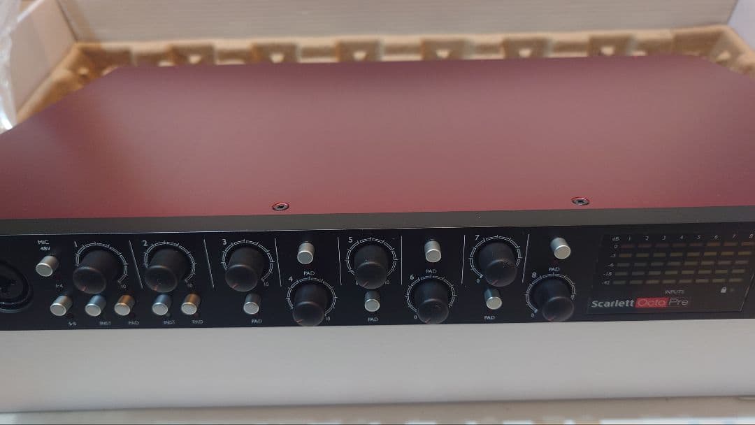 配信機器・PA機器・レコーディング機器 Focusrite Scarlett Octo Pre