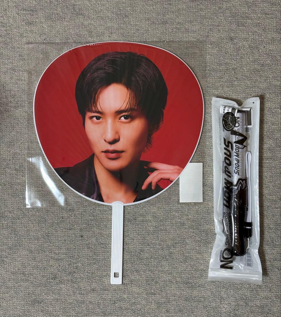 Man ON 目黒蓮　うちわ　ペンライト　セット