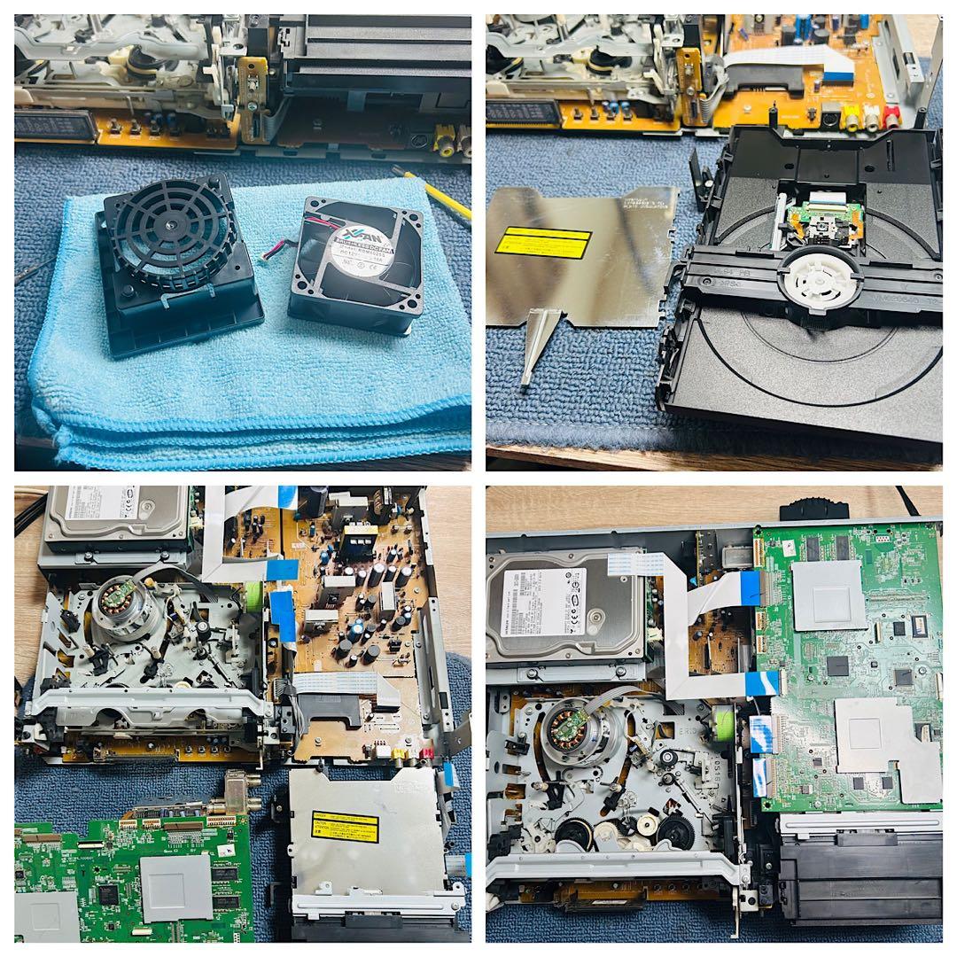 【2010年製】TOSHIBA D-W255K VHS複合　分解メンテ済