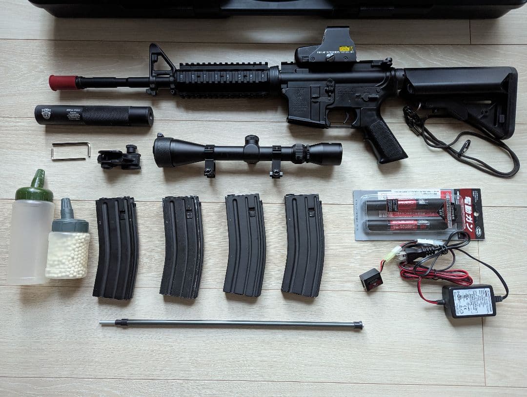 k.kentaro 次世代電動ガンSOPMOD M4 サバゲー初心者セット