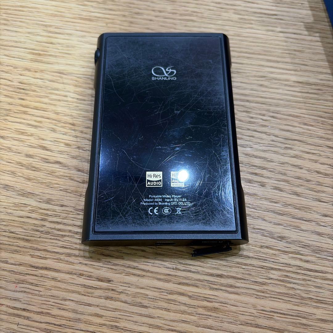 M3X 黒　ポータブルミュージックプレイヤー