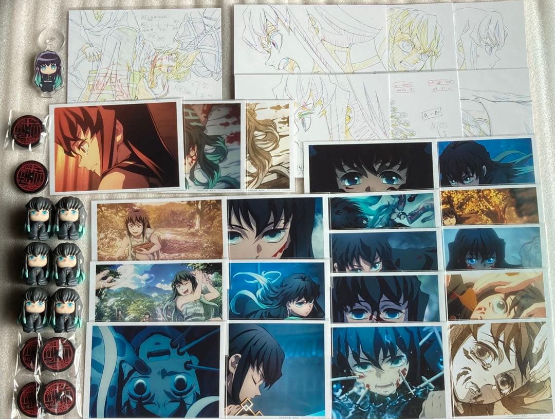 鬼滅の刃 時透無一郎 有一郎 ポストカード ブロマイド 付録 シール ポスター