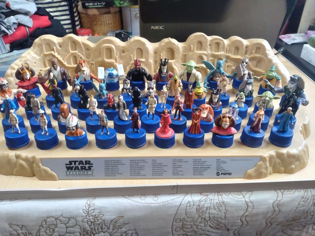 ペプシ　スターウォーズ　ボトルキャップ　エピソード1コレクション完成品
