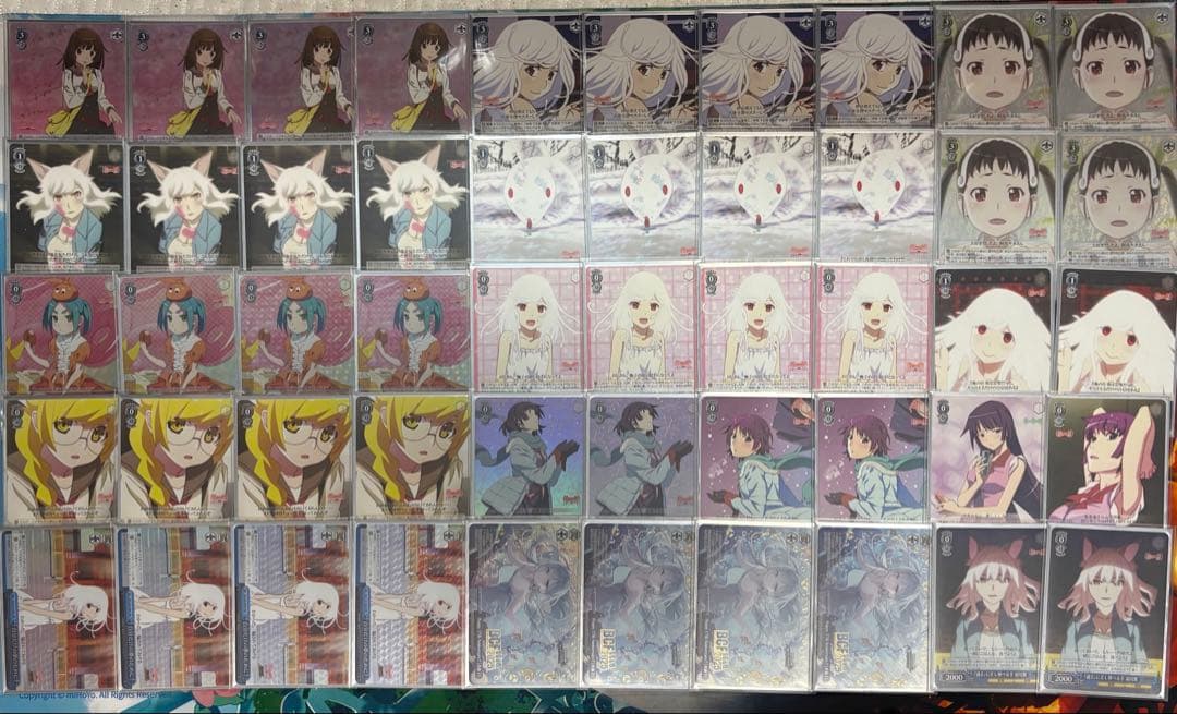 ヴァイス 物語シリーズ 8門 フルレア デッキ 千石撫子＋調整パーツ