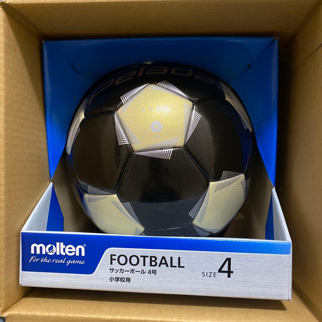 n*様 ペレーダ　4900 ゴールドエディション　4号　ブラック　サッカーボール