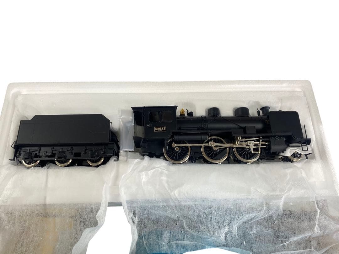 58623 蒸気機関車 黒色　模型　500台限定品　金属製