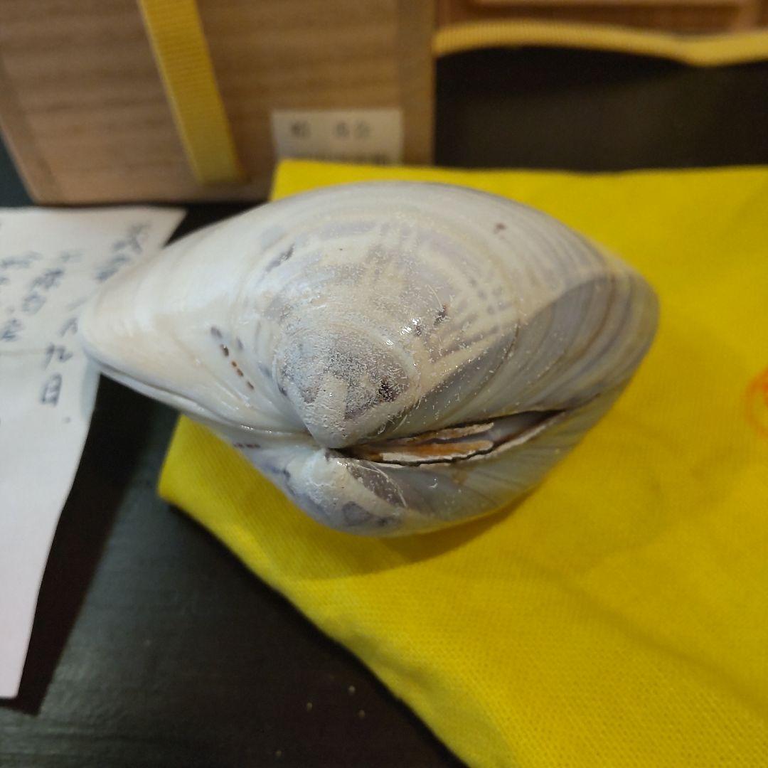 千家茶道具　蛤香合（堀内宗完）＋蓋置　（白井半七）2個セット　バラ売りしません