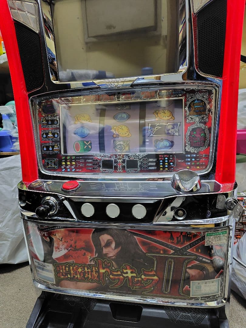 パチスロアカウント実機悪魔城ドラキュラⅡジャンク⚠️配送も条件が合えば可能