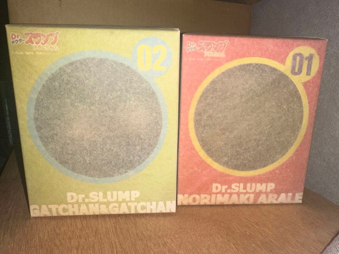 Dr.スランプアラレちゃん　アラレ　ガッチャン　セット　フィギュア