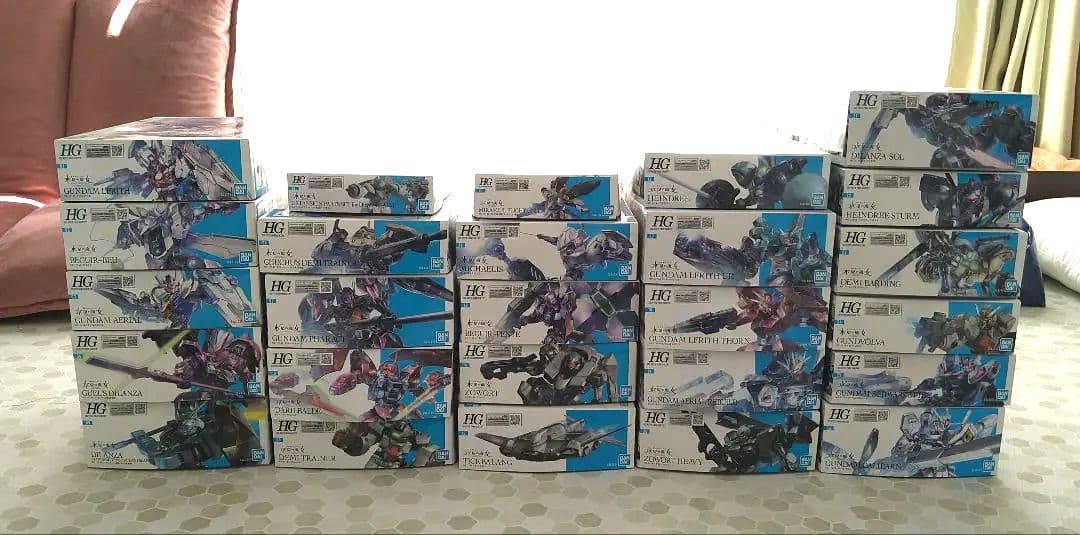 ガンダム 水星の魔女 No.01〜26 HGプラモデルセット 新品未組立