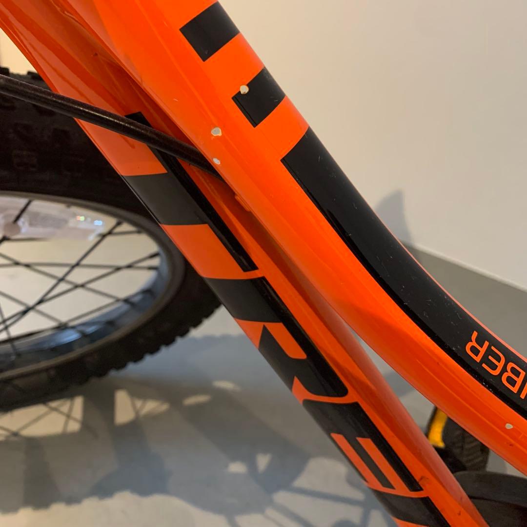 子供用自転車 16インチ 身長99-117cm オレンジ　TREK