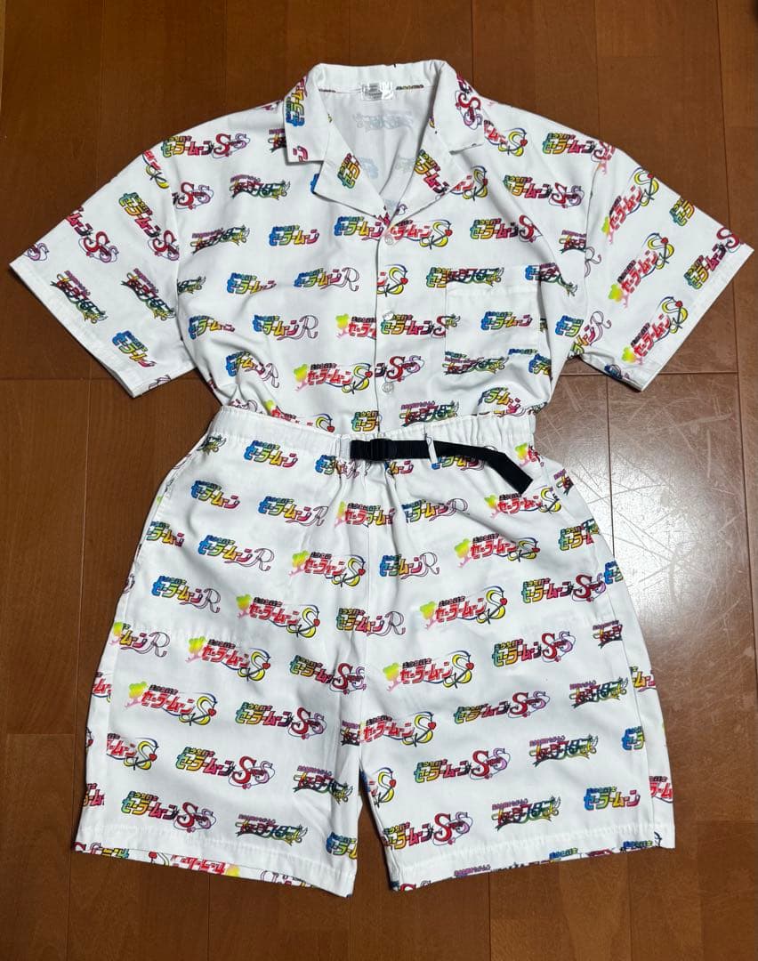 美少女戦士セーラームーンミュージアム限定　シャツ　ハーフパンツ　セットアップ