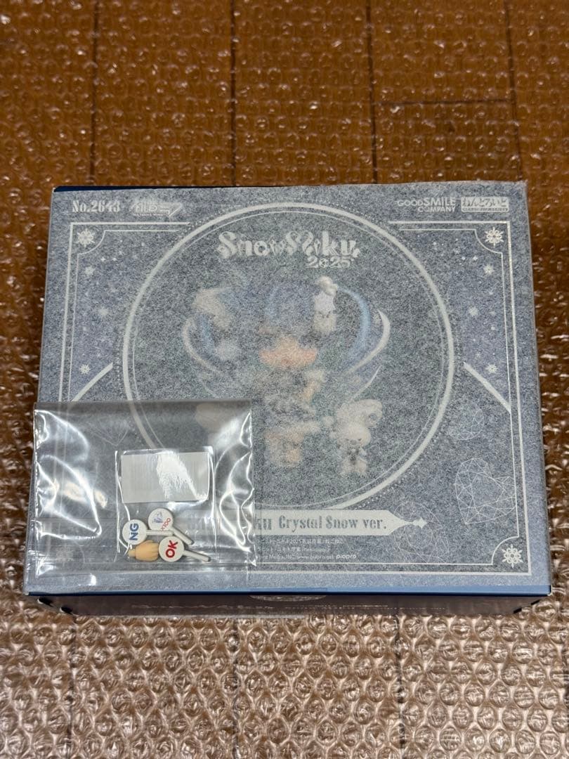 ねんどろいど　①雪ミク 2025 Crystal  ver. 2643