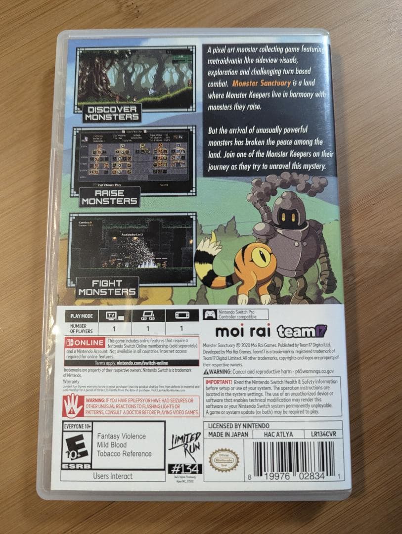 【北米版】Monster Sanctuary【Switch】