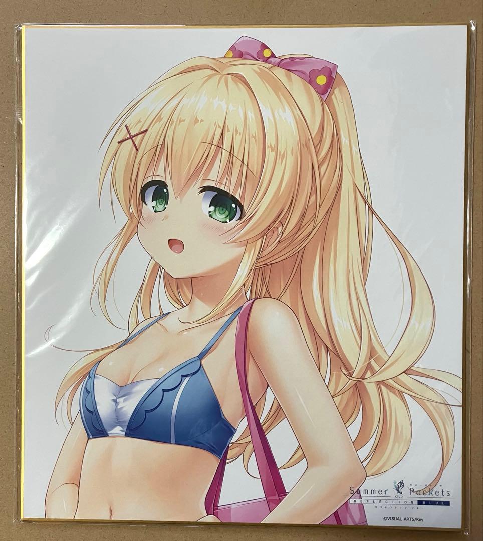 紬 色紙 サマポケ 水着 VA夏フェス 2025 会場限定 くじ