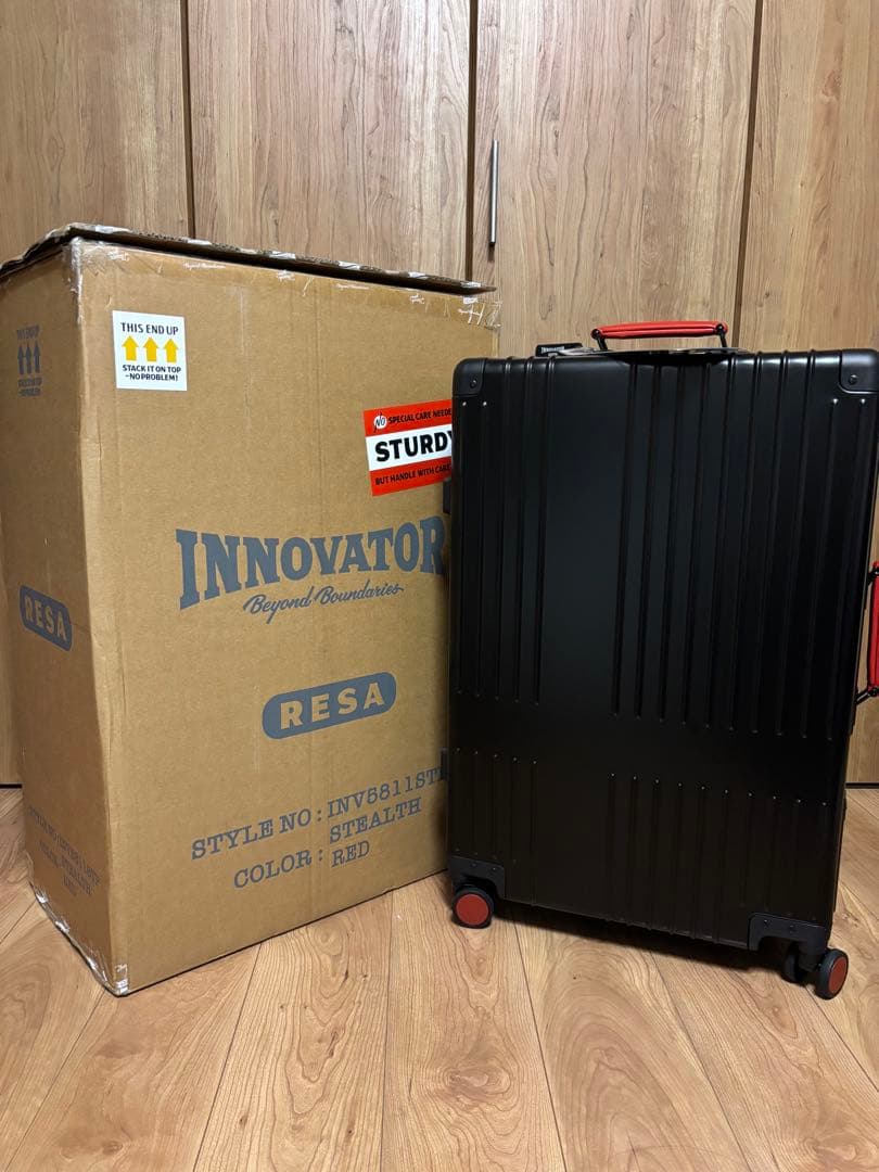 INNOVATOR キャリーケース 70L 限定ステルスレッド