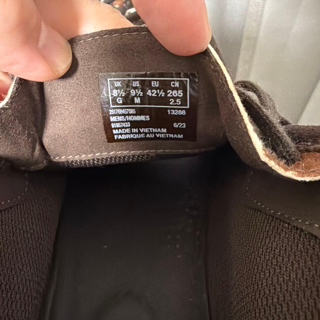 Clarks Torhill Wallabee Cow 26.5 ハラコ柄