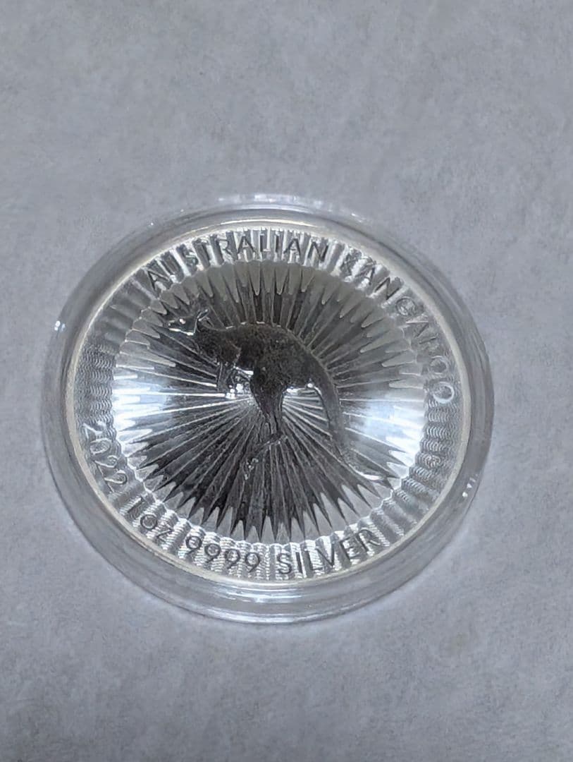 2022年 オーストラリアカンガルー銀貨　1オンス